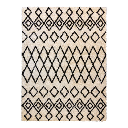 Gertmenian Ultimate Shag Jamila Modern Tribal Geometric Microfiber Shag